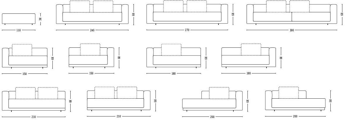 COR Диван с шезлонгом sun-id-1378450 - Вид №5