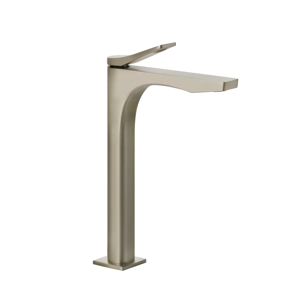 Смеситель для умывальника 59004 149 Gessi Rilievo МАТОВЫЙ НИКЕЛЬ FINOX 59004149