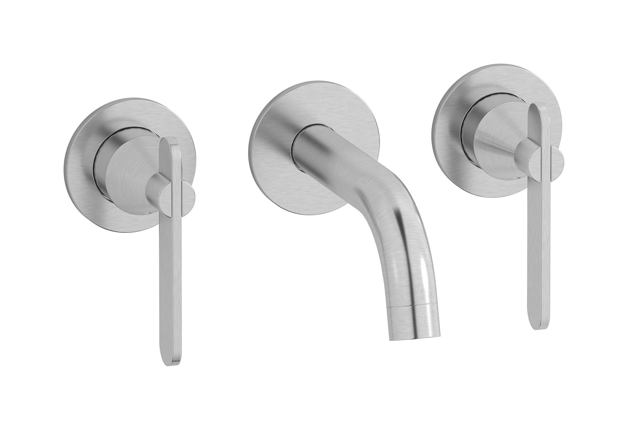 Настенный смеситель для раковины с автоматическим сливом IB Soho ARCH-00111342 - Вид №2