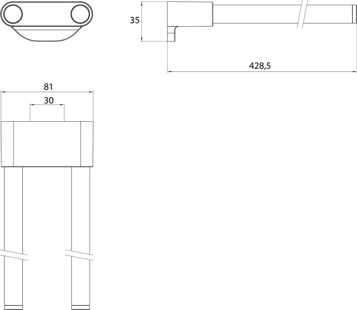 Emco Bad Поворотный металлический держатель для полотенец Flow sun-id-1475408 - Вид №4