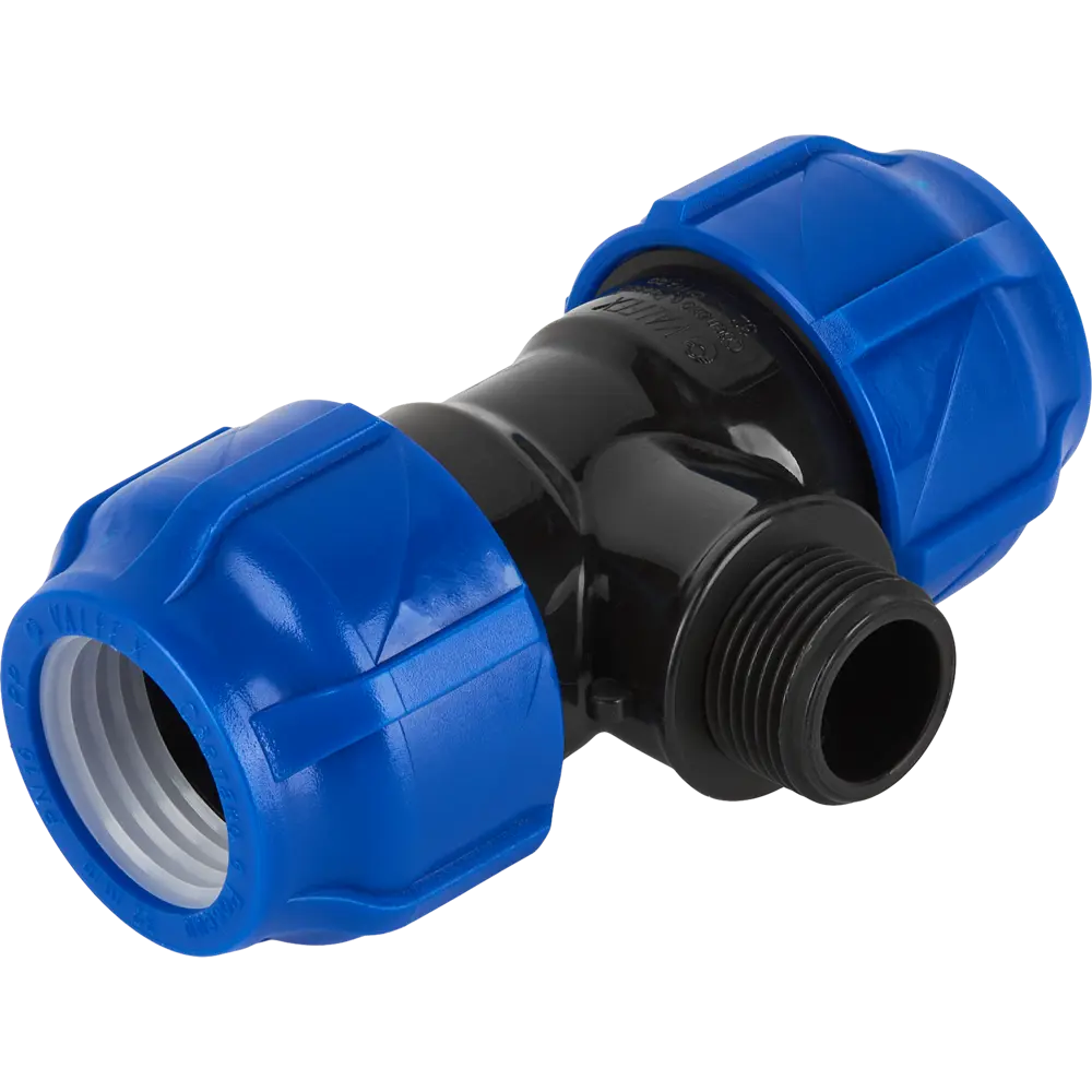 Тройник комбинированный ПНД Valfex 32x3/4"x32 мм НР 1210023203432 89106779 STLM-2082248 