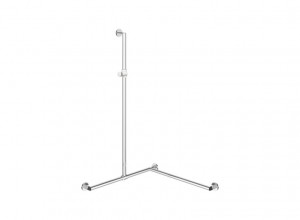 900.35.30840 Поручень для душа с выдвижным держателем для душа HEWI Greifen