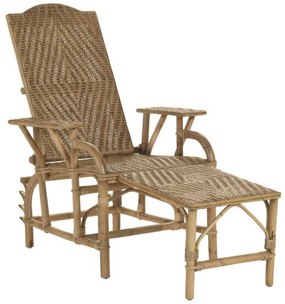 Kok Maison Шезлонг из ротанга Grand père 859 - Вид №1