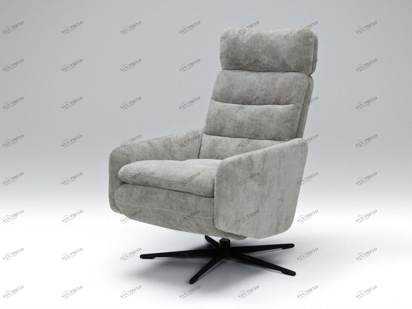 Sits Откидное тканевое кресло с 5 спицами и подлокотниками sun-id-1477586