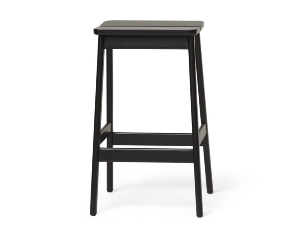 Высокий стул из бука с подставкой для ног Form & Refine Angle ARCH-00088526