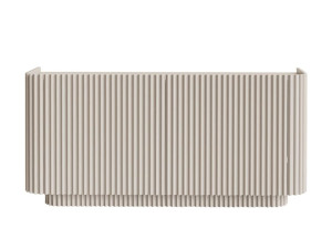 Деревянный шкаф с распашными дверями