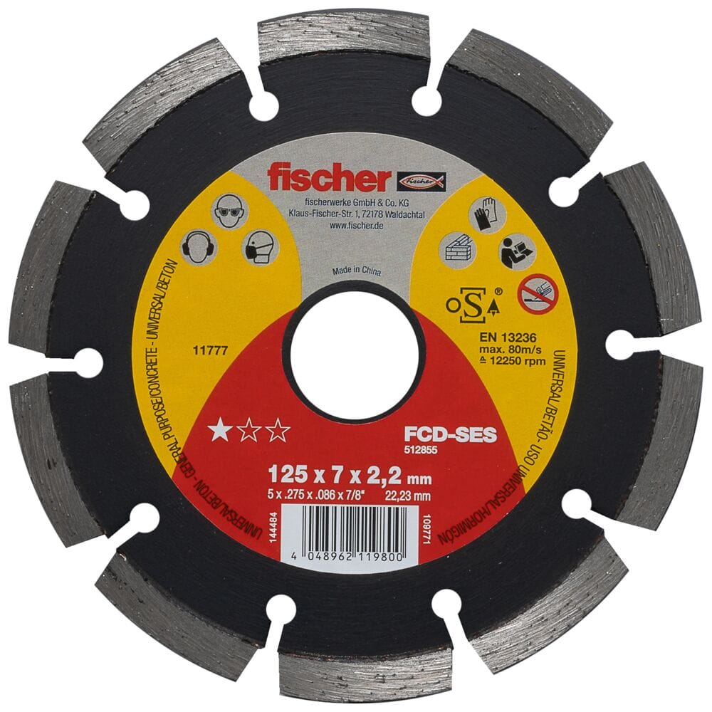 Алмазный отрезной диск FISCHER FCD-SES ARCH-00150042 - Вид №1