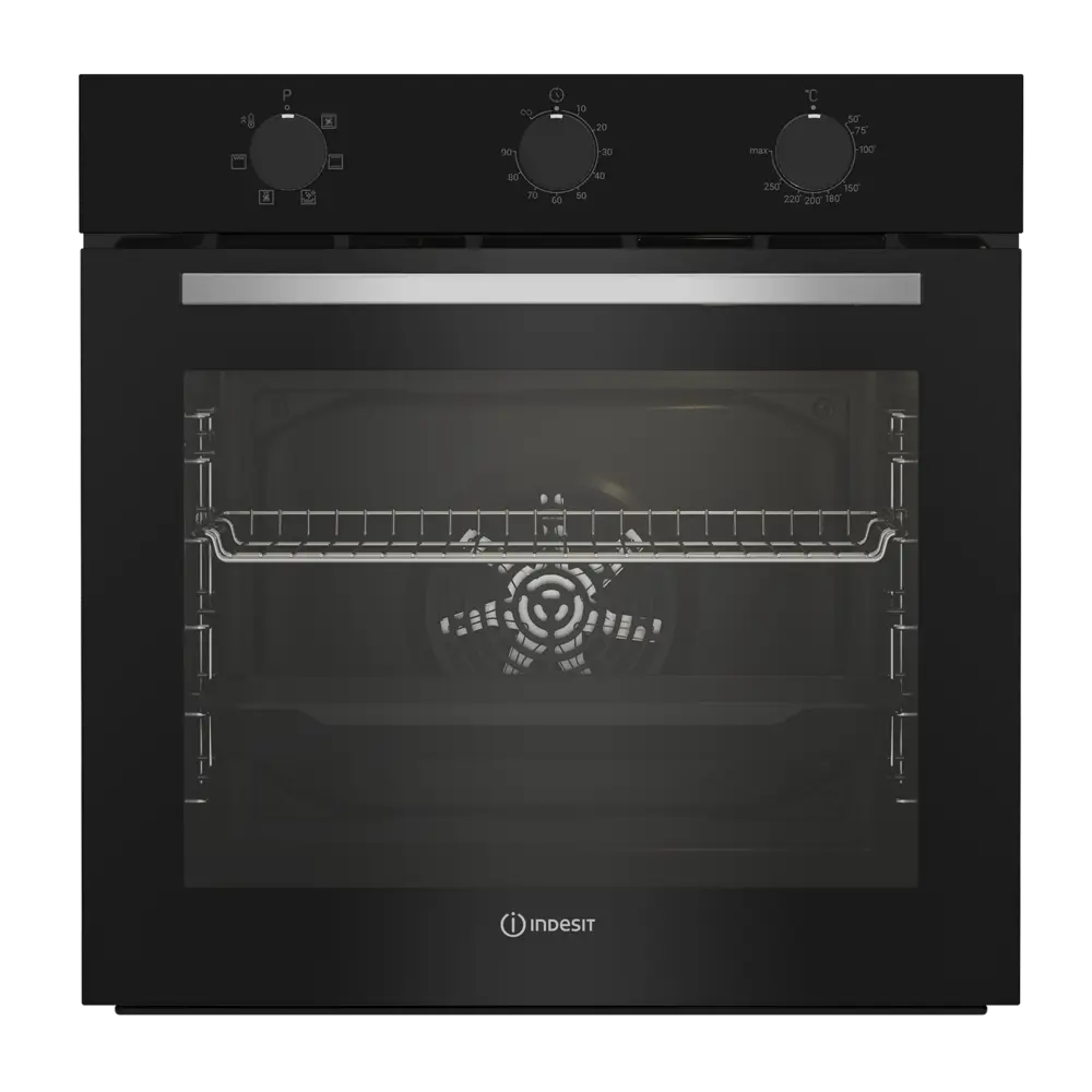 Электрический духовой шкаф Indesit IFE 3634 59.4x59.5x56.7 см конвекция цвет черный STLM-2157707
