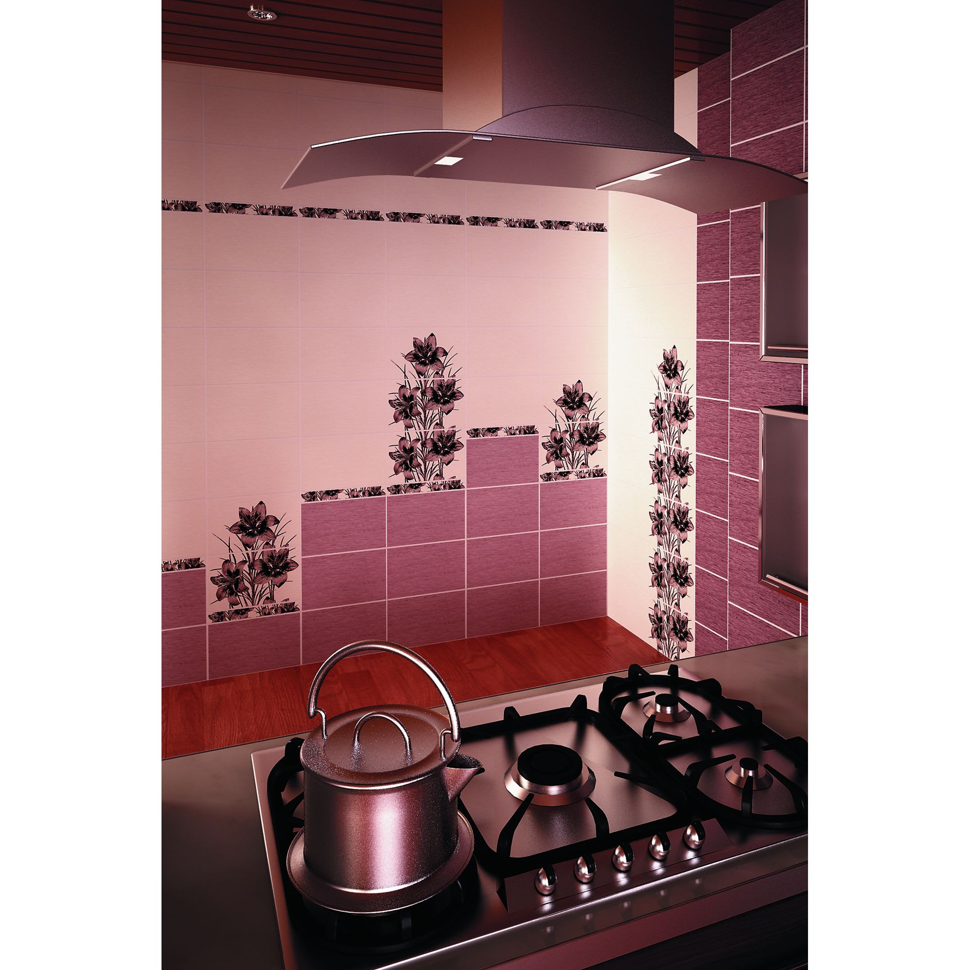 12530148 Бордюр «» 5х40 см цвет серый Пиано Santreyd  - Вид №4