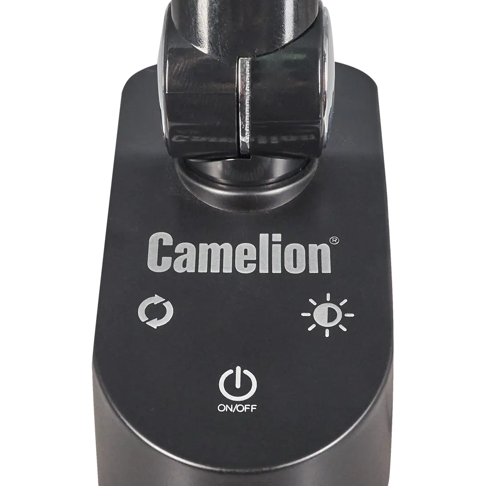 Рабочая лампа настольная светодиодная Camelion KD-843, на струбцине, цвет чёрный 82705342 STLM-2123224  - Вид №4
