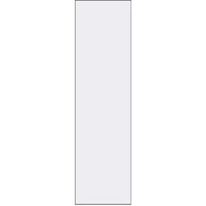 Дверь межкомнатная глухая Invisible 60x220 см цвет с замком 89433741 STLM-2160747