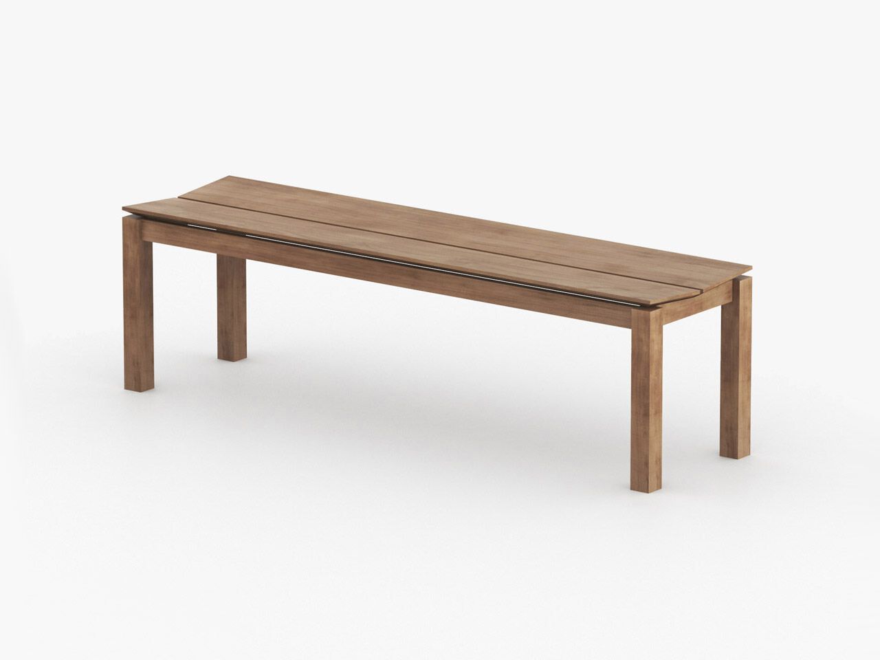 Скамейка из массива дерева Air Division Tikk ARCH-00087975 - Вид №2