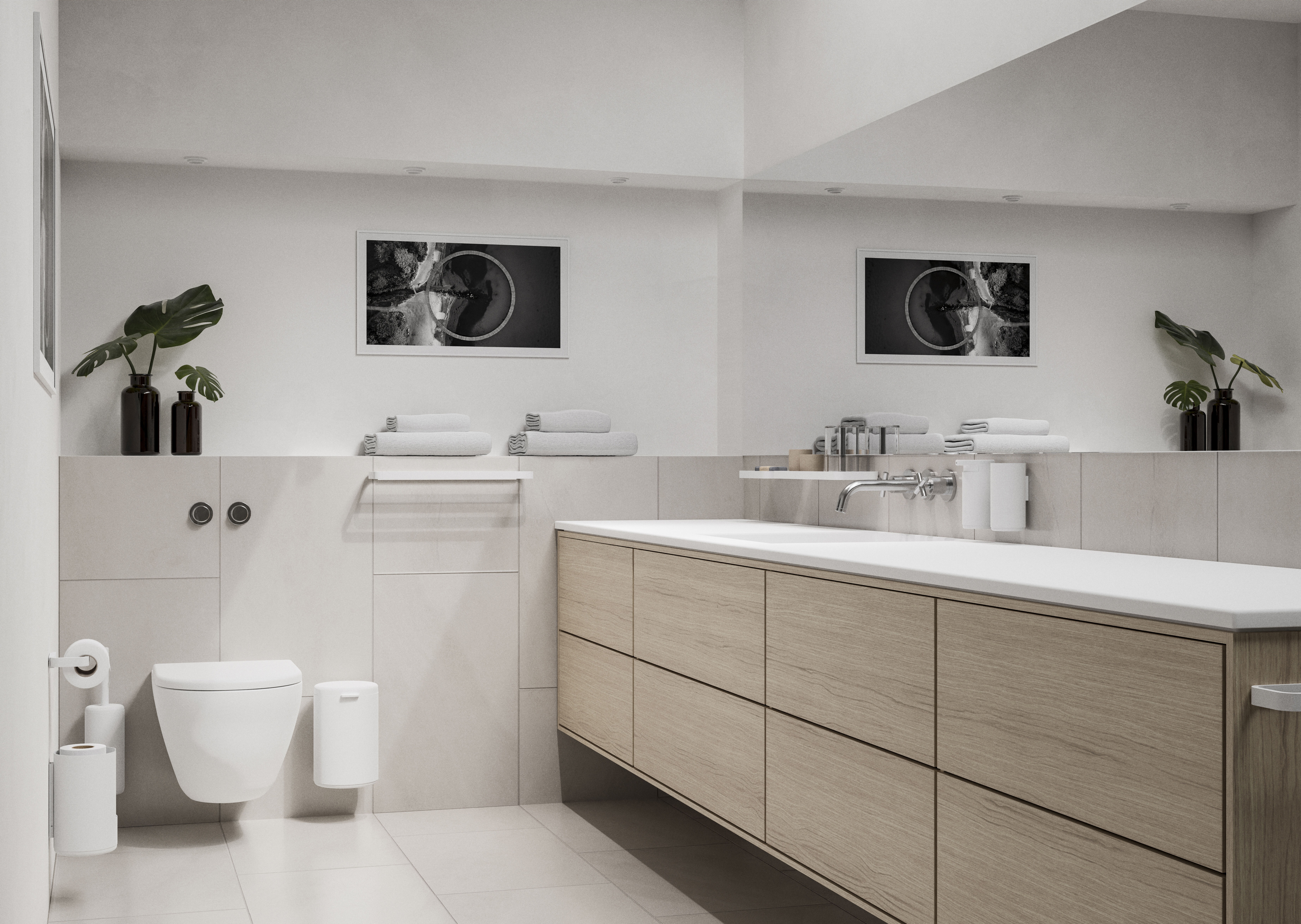 14488 хранение туалетной бумаги стена Zone Denmark Rim - Вид №1