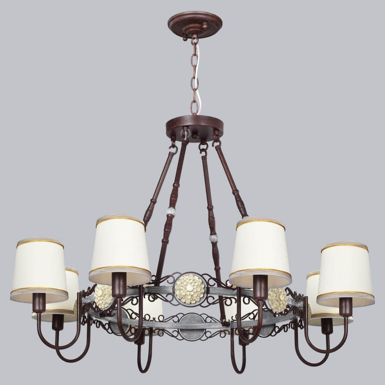 Подвесная люстра Favourite Fiona 2532-8PC FAVOURITE ДИЗАЙНЕРСКИЕ, FIONA 313626 Белый  - Вид №1