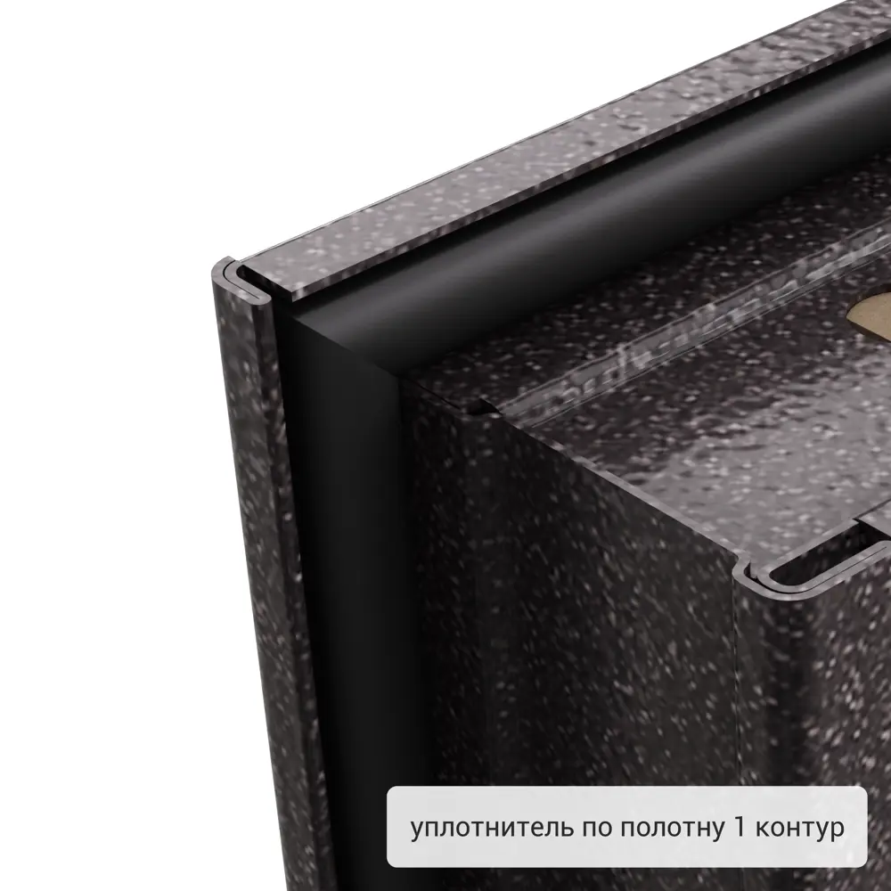 Дверь входная металлическая Страйд Летиция 860 мм левая цвет айс TOREX STLM-2131131 - Вид №12