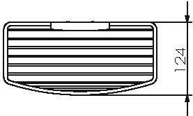 72360 Душевая полка подвесная цвет хром LANGBERGER VICO - Вид №3