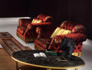 Кресло  PAOLO LUCCHETTA TIFFANY IMPERO poltrona