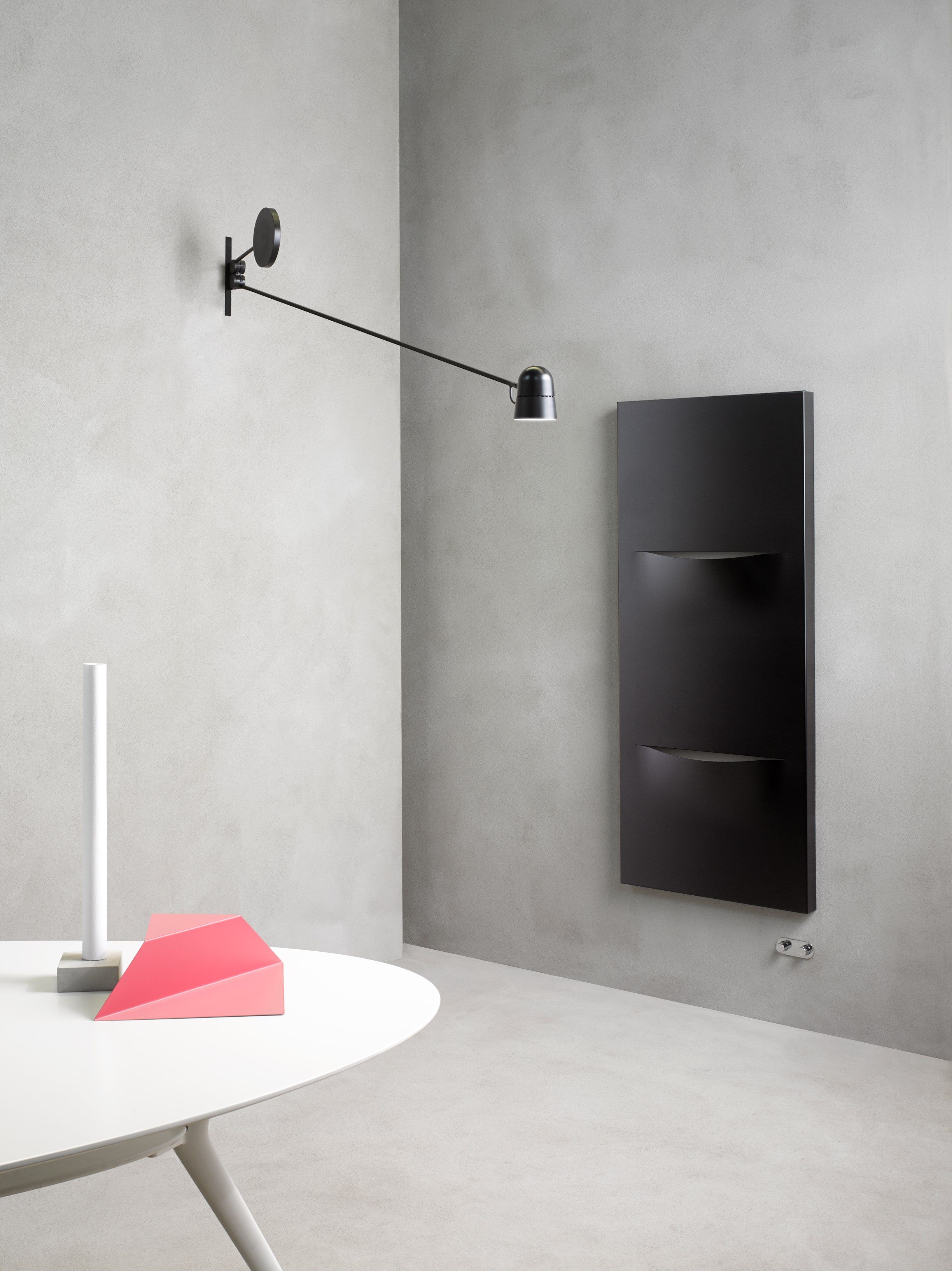 Стальная вертикальная панель полотенцесушитель Caleido ARCH-00126385 - Вид №1