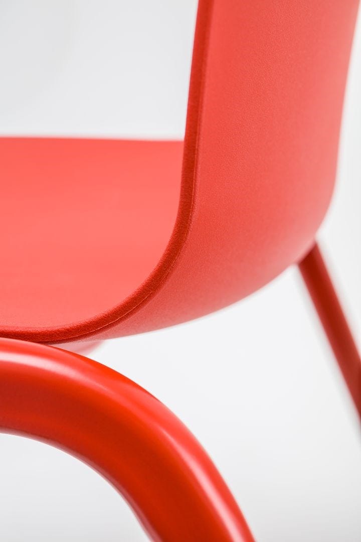 Пластиковый штабелируемый стул с колесами MDD шила ARCH-00151390 - Вид №3