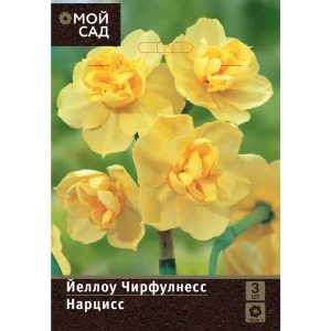 89376541 Нарцисс махровый Йеллоу Чирфулнесс луковицы 10/12 2 шт STLM-1413173