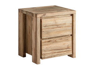 Тумбочка из массива дерева с ящиками