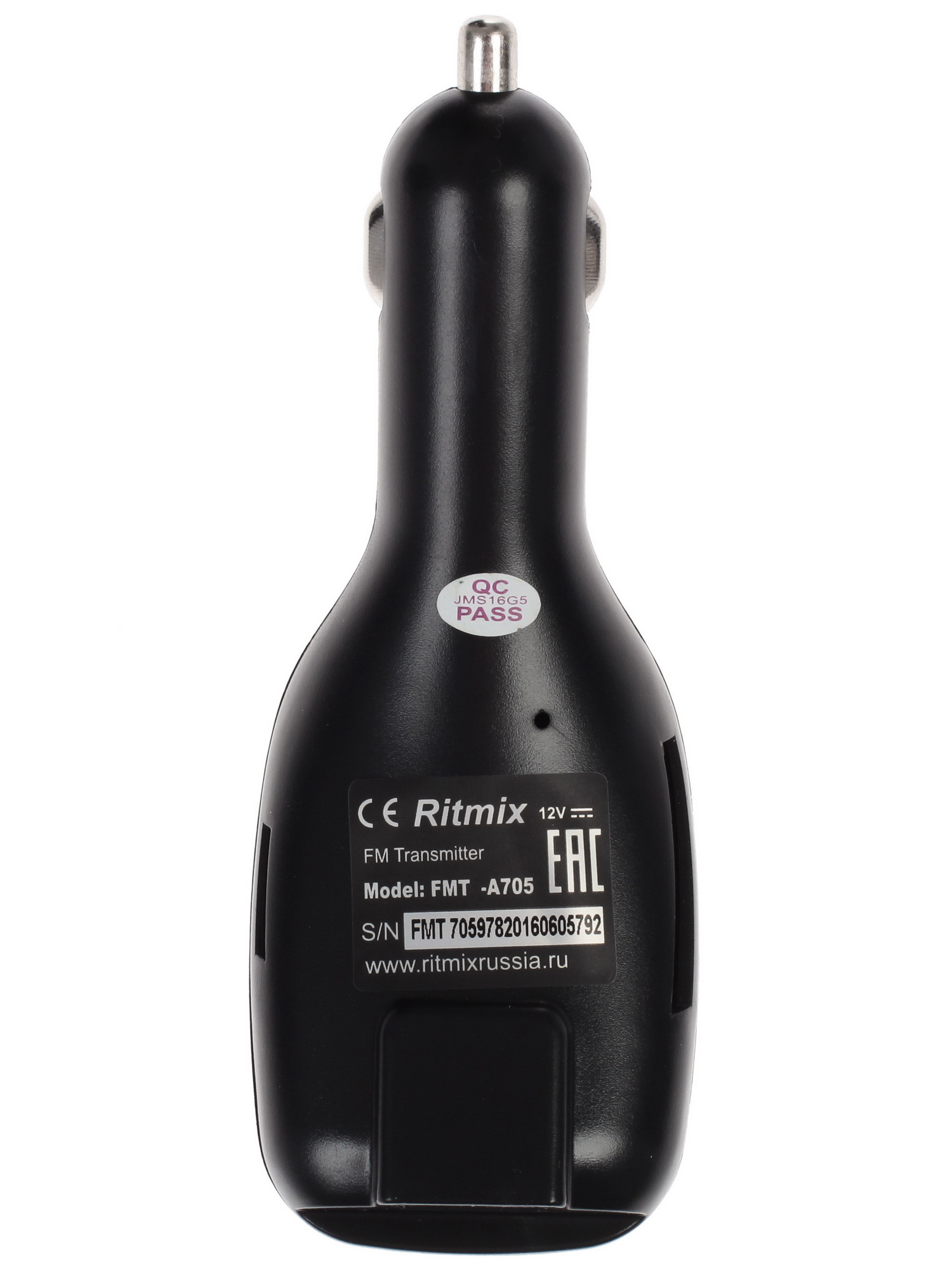 1065252 FM-трансмиттер Ritmix FMT-A705 STDN-0141034 - Вид №5