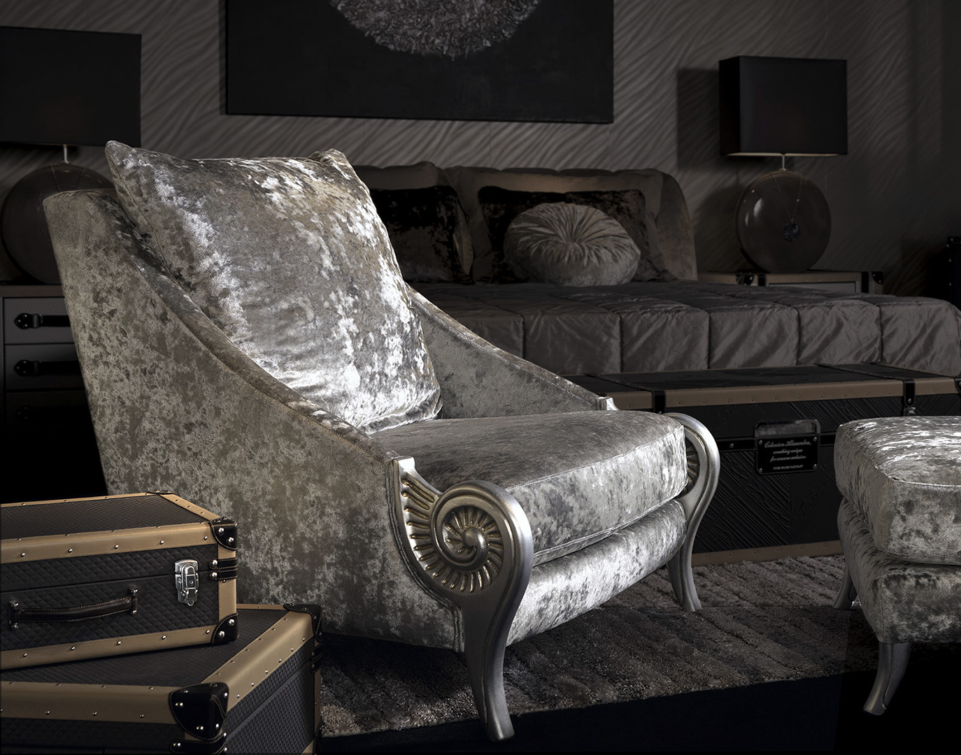 Кресло Troya Troya S1431 Coleccion Alexandra  - Вид №4