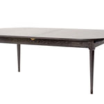 HT355 НОВИНКА D-концевой стол с повернутыми ножками ijlbrown  - Вид №6