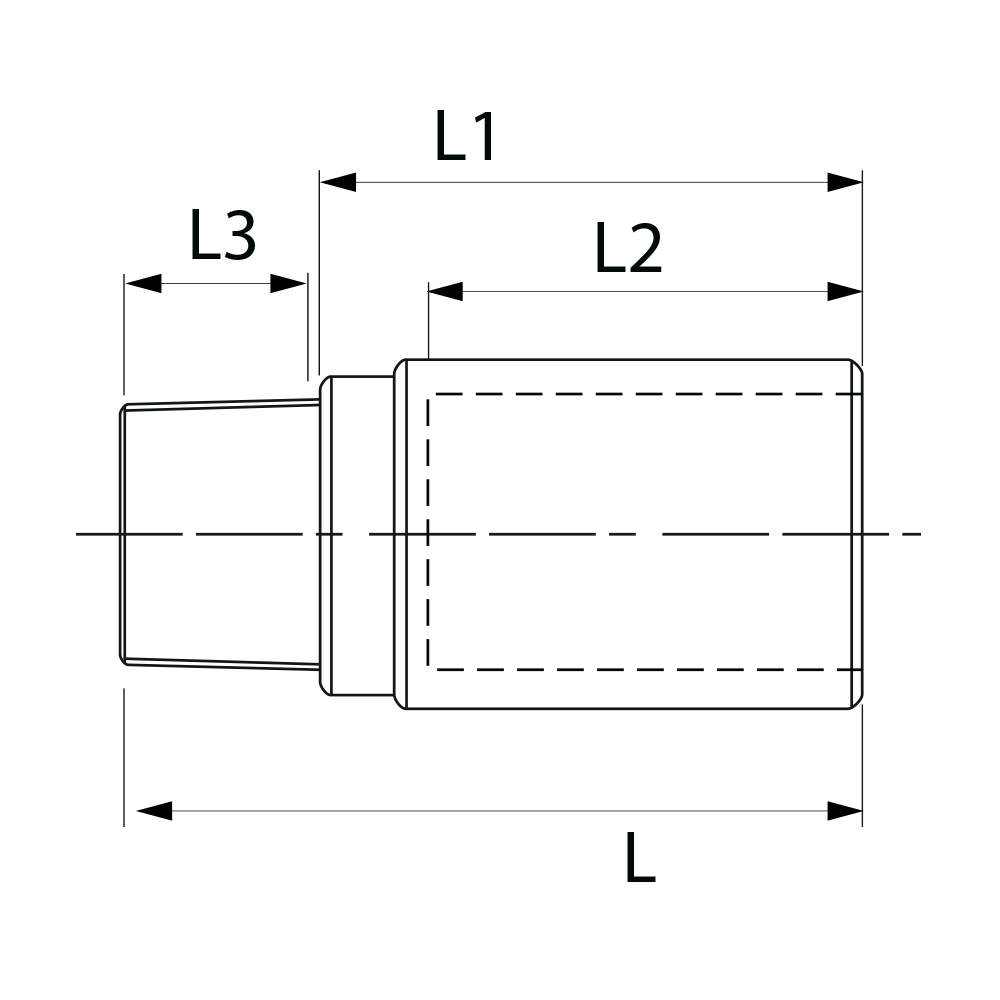 8540006010C00 Удлинители Tece  - Вид №1