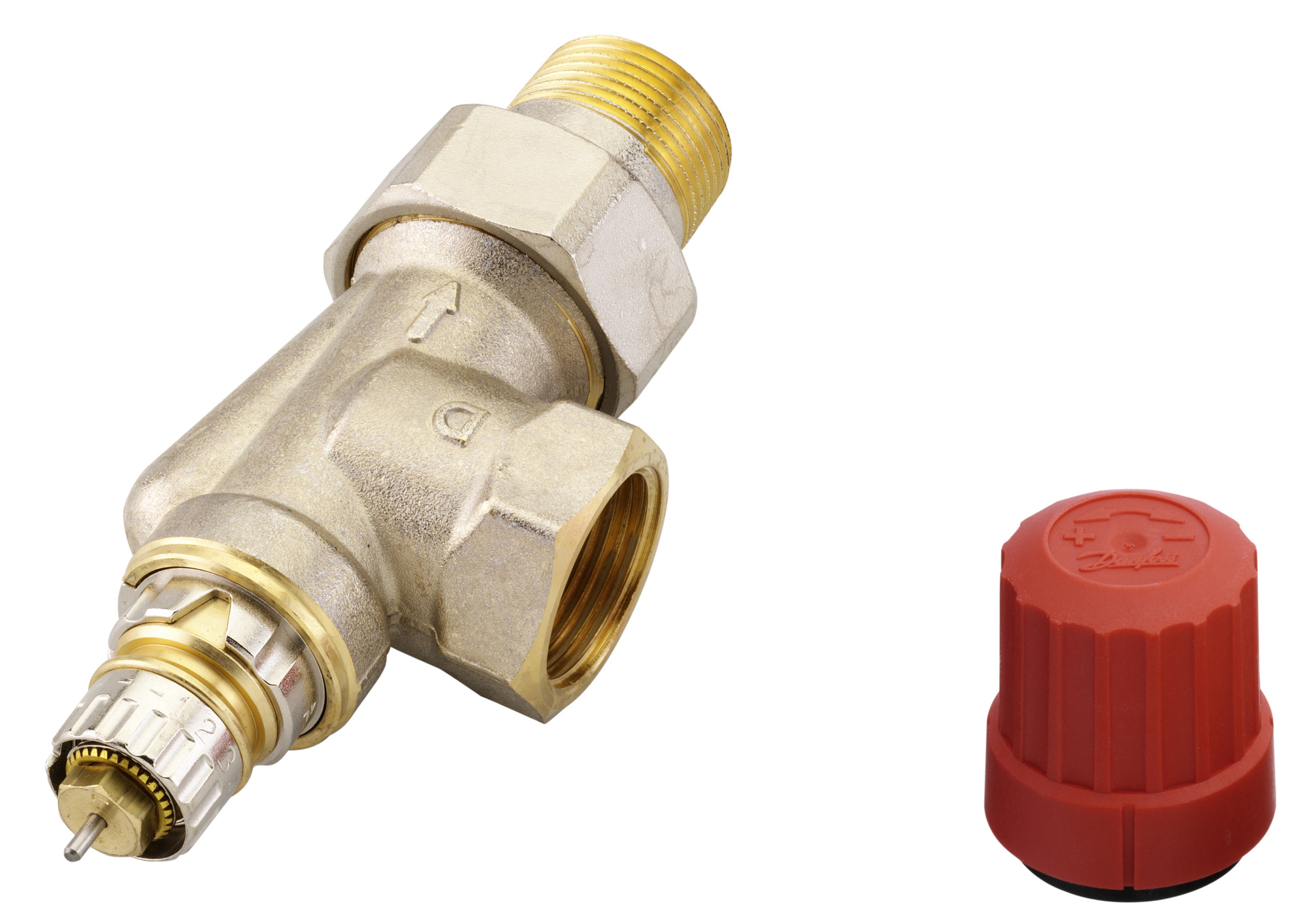 Danfoss Клапан RTR-N/RA-N для двухтрубной системы отопления Клапан RA-N 15 UK, наружн. резьба 013G4203  - Вид №8