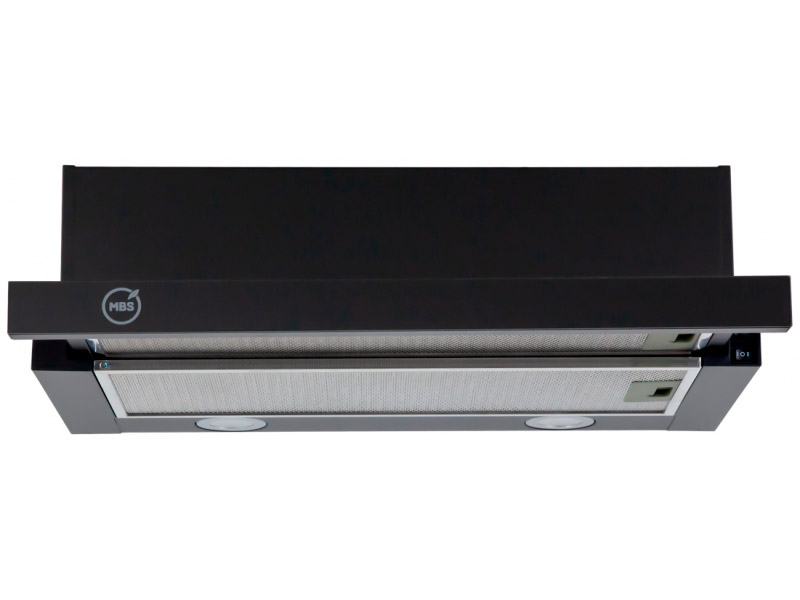 9970730 Вытяжка телескопическая MBS ARALIA 160 GLASS черный/черный STDN-0001867 - Вид №2