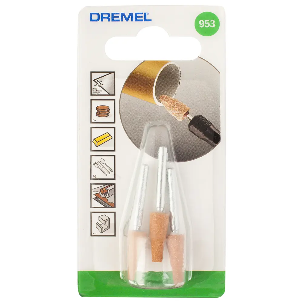 Насадка для заточки и шлифовки Dremel 953, 6.4 мм 13727225 STLM-2073444  - Вид №1