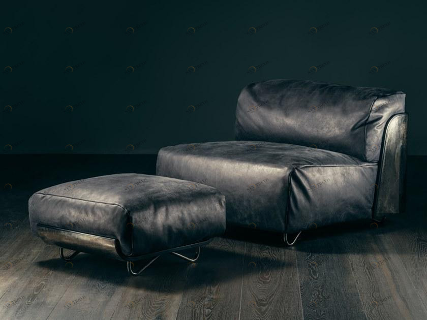 GIOPAGANI Кожаное кресло Fleurs du mal sun-id-1508521