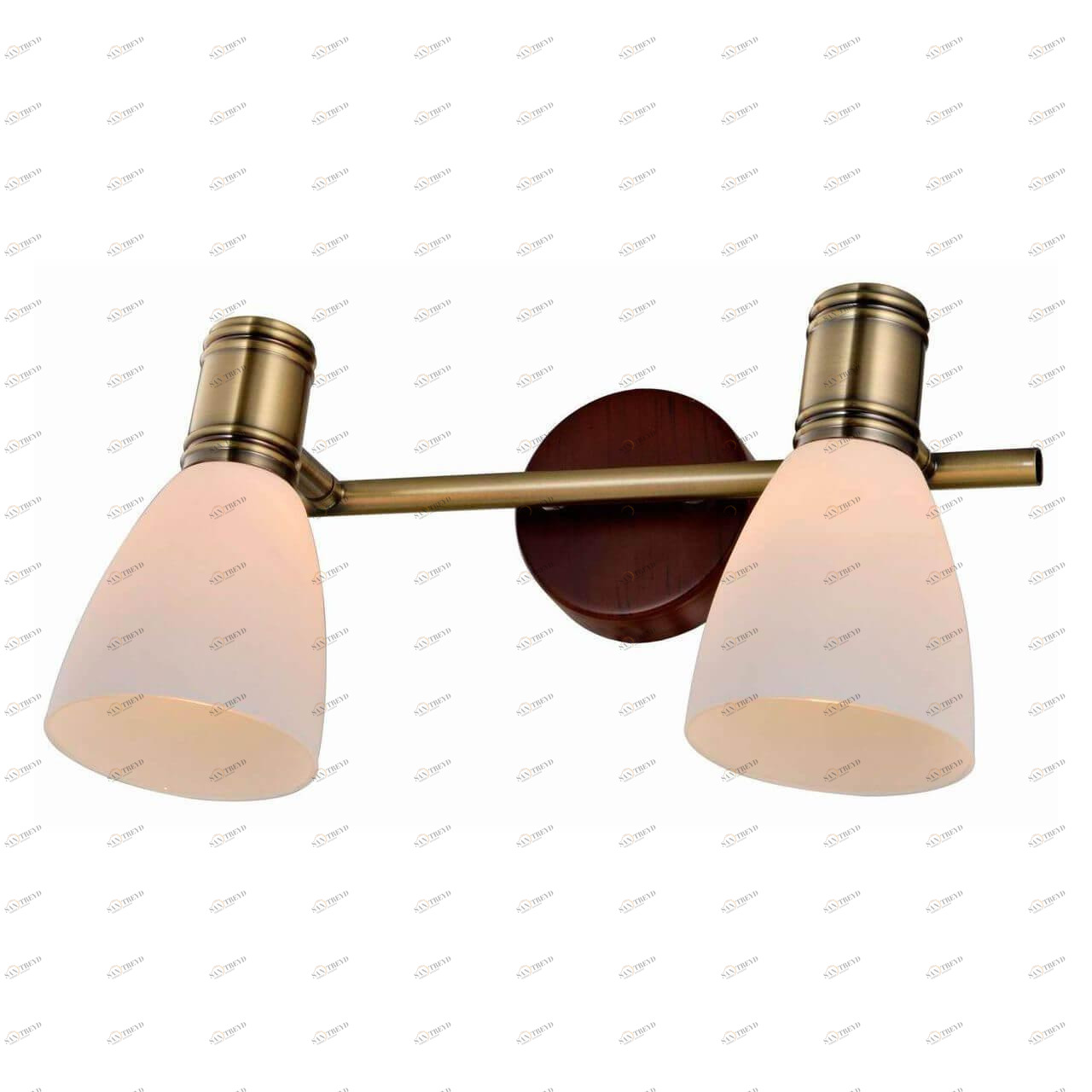 Спот настенный на 2 лампы белый Sharyl TL3720Y-02BB TOPLIGHT SHARYL 00-3926403 Белый;золото 