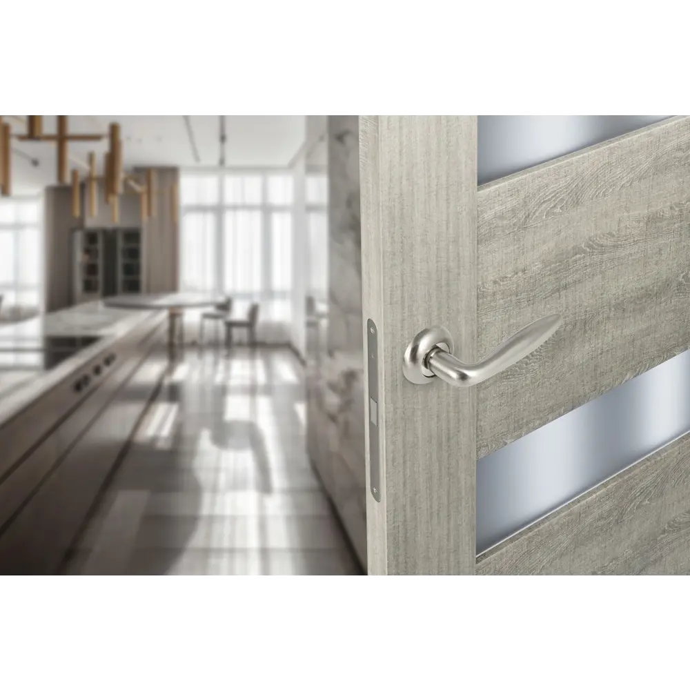 EDSON Дверные ручки EDS-3B-R1 в стильном никелевом исполнении 85168514 STLM-0059336 - Вид №5