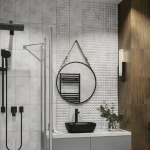 Плитка настенная Culto Asana Cemento H 20x40 см 1.2 м² матовая цвет серый цемент 86926165 STLM-2000191