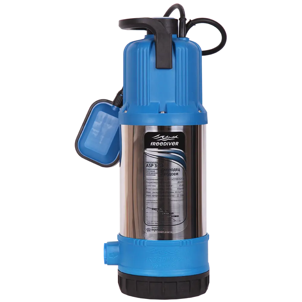 Погружной дренажный насос Frediver ASP3-30 для эффективного водоотведения 89360646 Santreyd STLM-1478731 - Вид №2