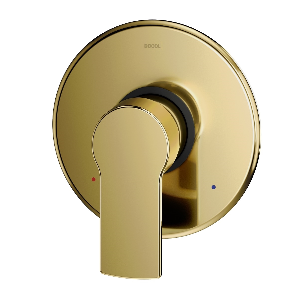 01003343 Однорычажная отделка для душа из матовой меди и гигиенического душа Docol ARGON 