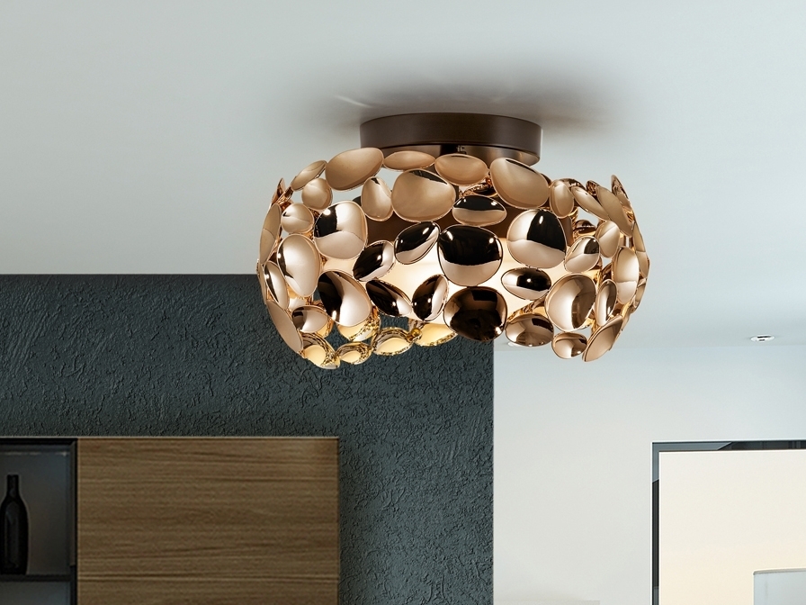 063978 Потолочный светильник Ø32 3L розовое золото Schuller Narisa  - Вид №1