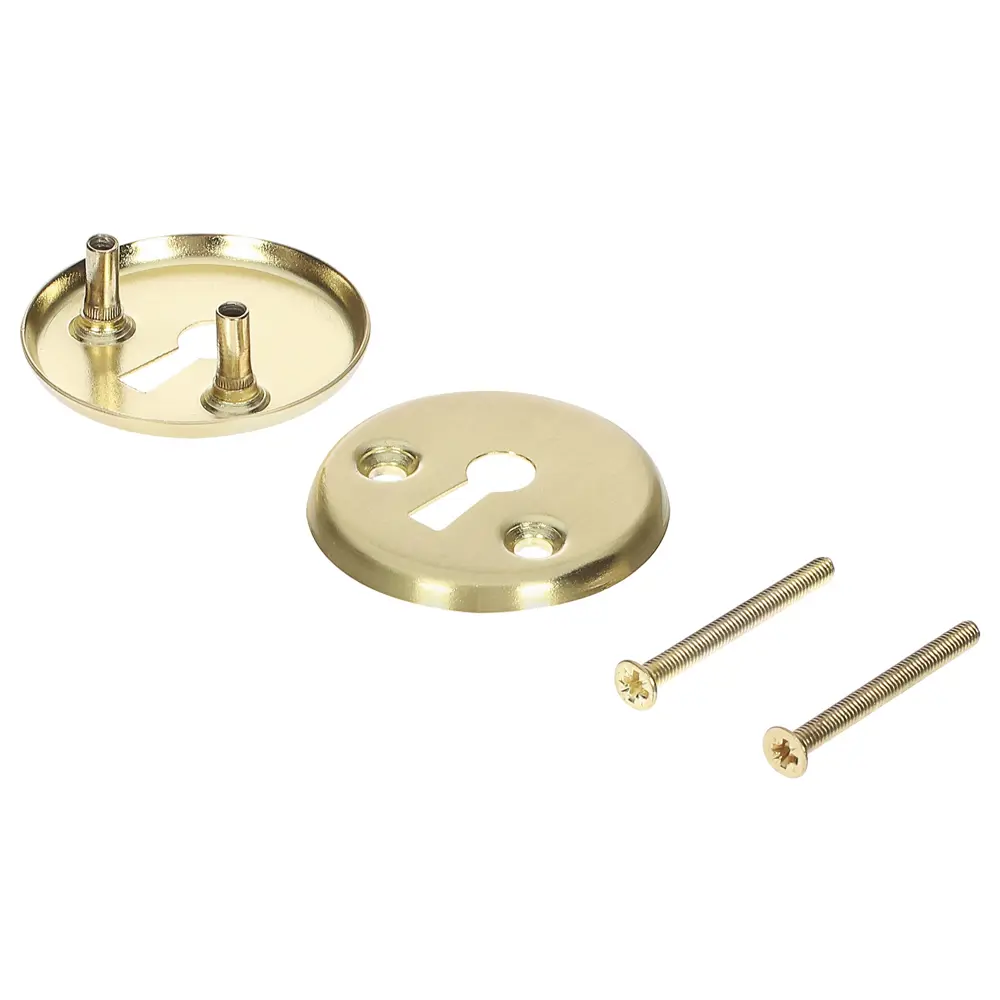 Накладка на цилиндр Фабрика замков Е 001 SB в матовом золоте 18841684 STLM-0013152