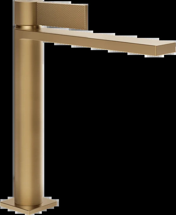 Смеситель для умывальника 73655 726 Gessi Inverso ТЕПЛАЯ БРОНЗА BR. PVD