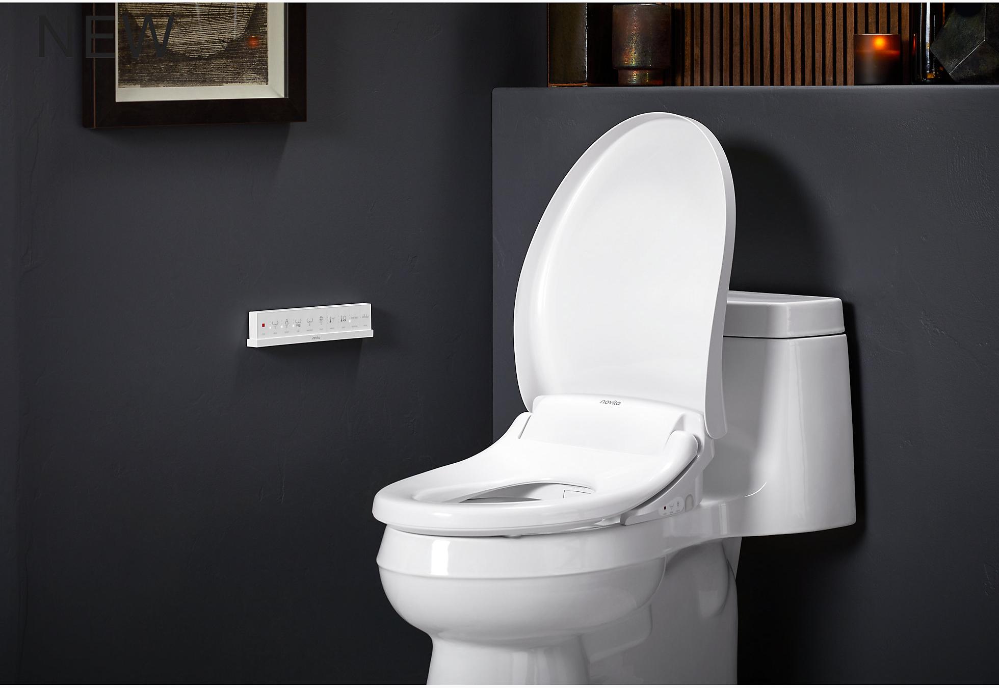 KOHLER KOHLER Novita Удлиненное сиденье для унитаза-биде K-BD-N450US-N0  - Вид №4