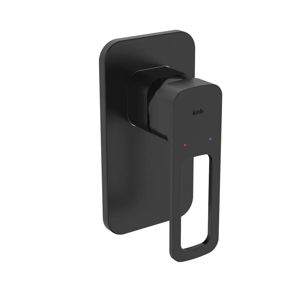 Смеситель для душа встраиваемый Iddis Slide SLIBL00i66 скрытый монтаж цвет черный матовый STLM-2209303