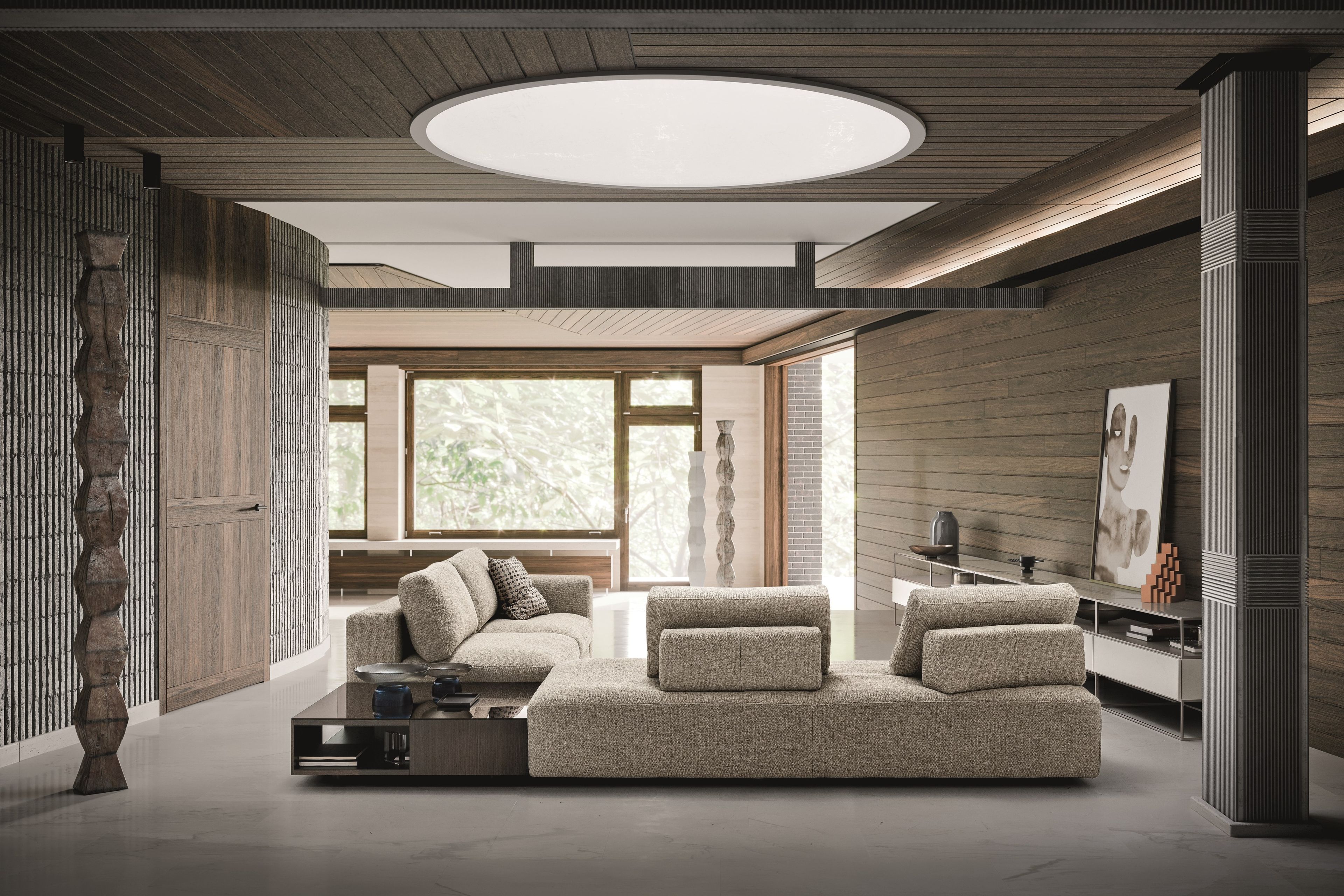 Прямоугольный журнальный столик с отсеком для хранения Ditre Italia Union ARCH-00106743 - Вид №1