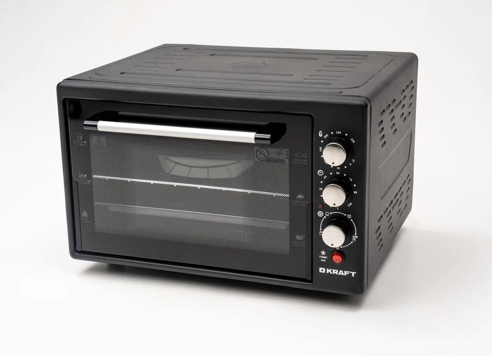 8108443 Мини-печь Kraft KF-MO 3802 KBL черный STDN-0044282 - Вид №2