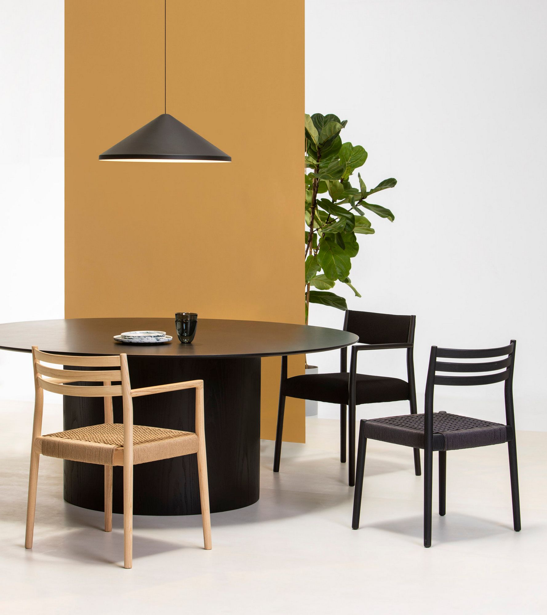 Стул с деревянными подлокотниками и веревкой Vergés Bogart ARCH-00042469 - Вид №5