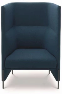 arflex Мягкое кресло из ткани с высокой спинкой Algon