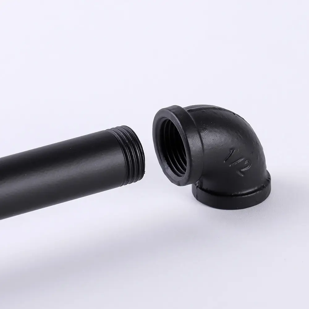 Комплект системы хранения Larvij PIPE01 7.5x100.5x8.5 см цвет черный STLM-2071152 - Вид №3