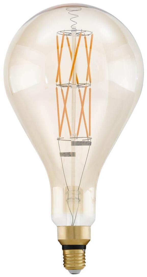 11686 Лампа светодиодная филаментная диммируемая E27 8W 2100К янтарь Eglo LM_LED_E27