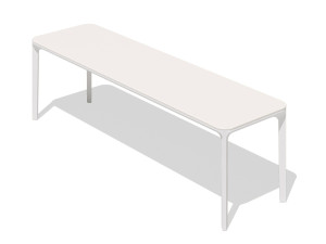 Керамическая садовая скамейка